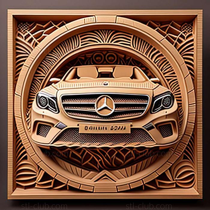 3D модель Mercedes Benz M (STL)